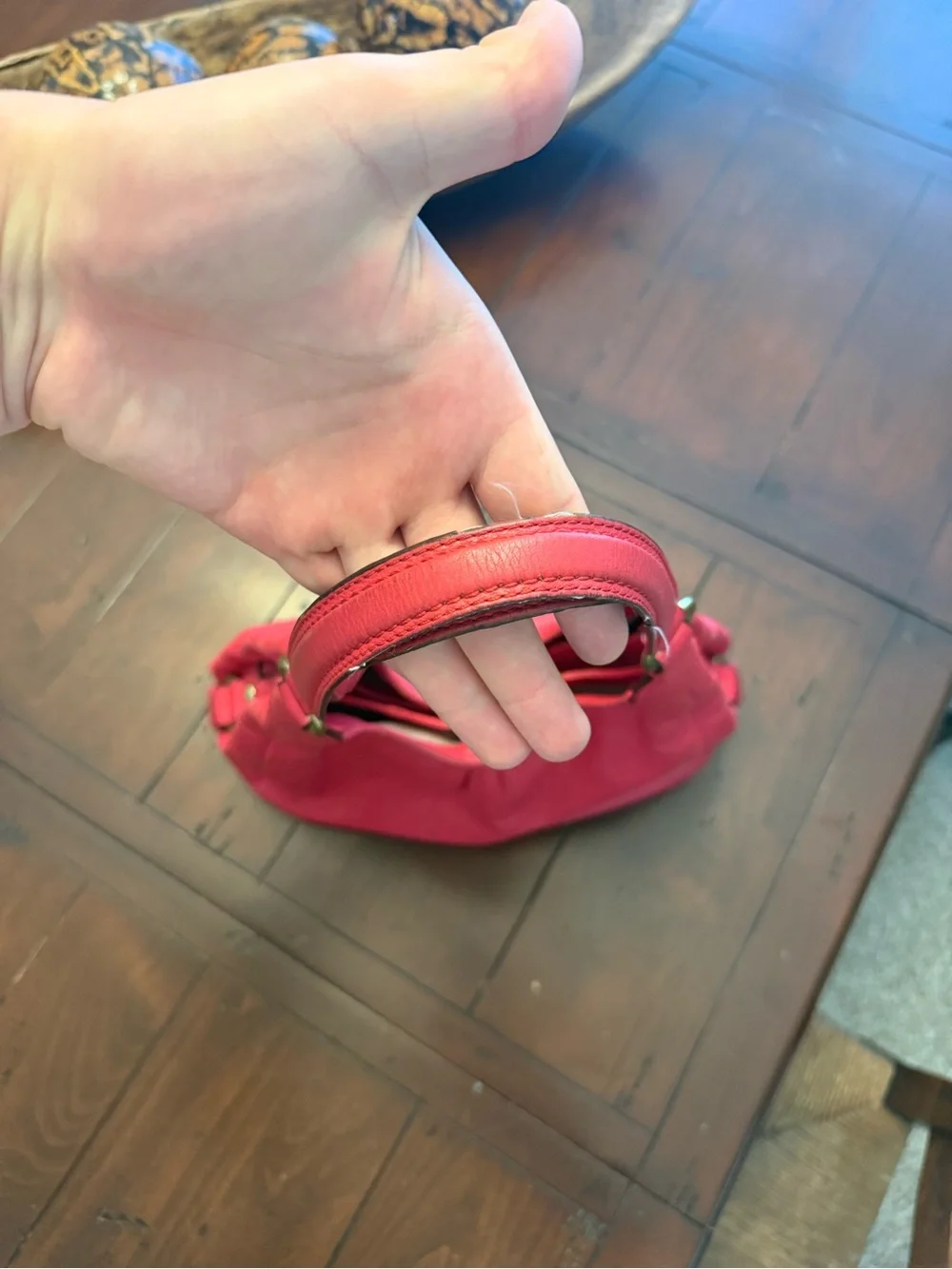 Coach Y2K/Hobo Madison Shoulder Bag Red USED